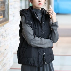 冬が始まる前の今が旬！ベストをコーデの一員に！LL-5L