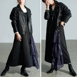 ゴシックファッションも！クラシカルファッションも！ブラックフリルで華やかに☆LL-7L