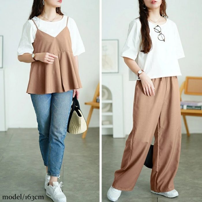 ゴールデンウィークや長期連休（2泊3日～）のお出かけにおすすめ！着回しコーデ☆L-6L